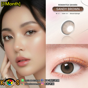 [1Mon]Lenstown Romantea Sahara Sandy Brown 로맨티사하라 샌디브라운